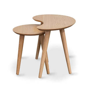 Oslo Oak Nest Of Tables Set of 2
