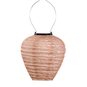 Outdoor Furniture: Lantern Balloon 20cm Pink Mosaic