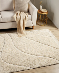 Rugs: Josie Ivory Rug 160 x 230cm