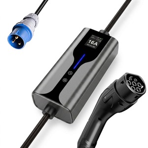 Products: Portable 16A EV Charger – Blue Caravan Plug