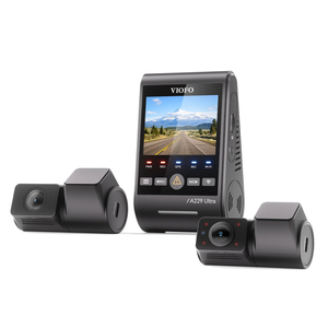 VIOFO A229 Ultra 3CH 4K Front+4K Rear+1080P Fisheye Cabin Dashcam