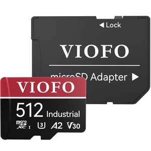Products: VIOFO 512GB Industrial microSD Card – U3 A2 V30