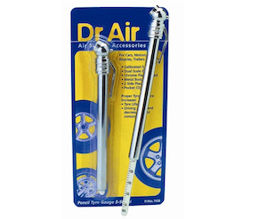 Wheels: Dr Air Pencil Tyre Gauge - 50PSI