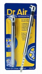 Dr Air Pencil Tyre Gauge 100PSI