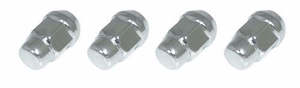 Wheels: Tapered Seat Nut 7/16 In Pk4 -WILDCAT