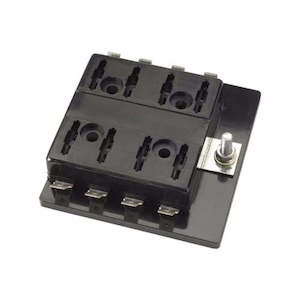Narva - Fuse Holder 8way C/Break Blk