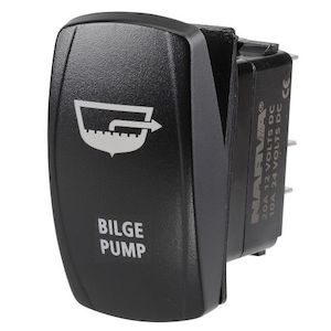 Switch Bilge Pump Led 12/24v Rocker - Narva