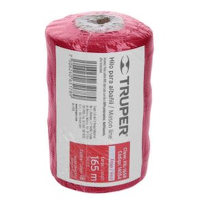 Measuring Marking: Builders Line - Red 165m Truper