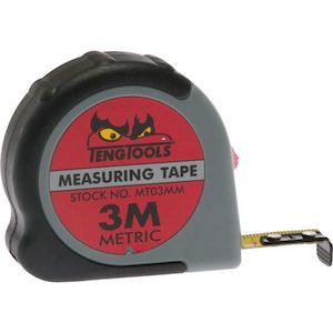 Tapes Adhesives: Teng 8m Measuring Tape mm