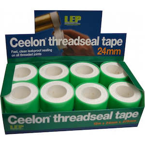 Tapes Adhesives: Tape Plastic Ceelon Wide 24mm X 12m Roll