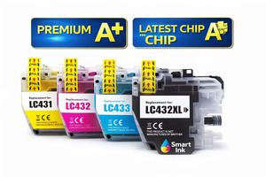 Brother: Brother LC432XL Compatible Ink Cartridge – Suits MFC-J5340DW, MFC-J5740DW, MFC-J6540DW, MFC-J6740DW, MFC-J6940DW