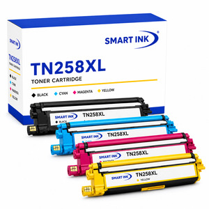 Bother Toners: Brother TN258XL Compatible Toner Cartridges 4 Pack – Black Cyan Magenta Yellow – High Yield