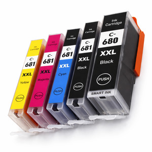 Canon Compatible Ink Cartridges PGI-680XXL CLI-681XXL Set for TR7560 TR7660 TS91&hellip;
