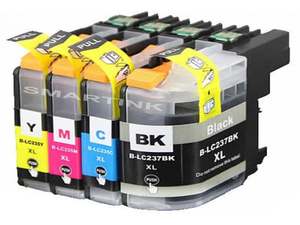 Brother Ink Cartridges: LC235 LC 237 Brother Ink Cartridges Whole Set Latest Chip *4