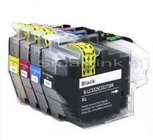 Brother Mfc J6935dw Ink: Brother LC3329XL Compatible Ink Cartridges – 4 Colour Set BK, C, M, Y – Super High Yield