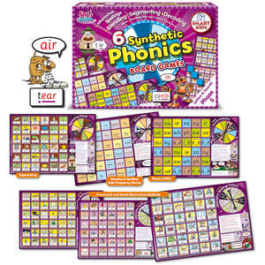 Board Games: Letters and Sounds Board Games Phase 5
