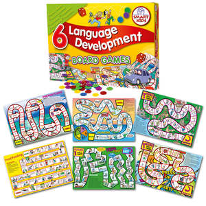 6 Language Development Board Games