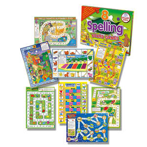 8 Spelling Board Games