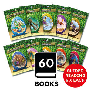 Catch Up Readers: Dragon Eggs Series (x6) Guided Reading Set