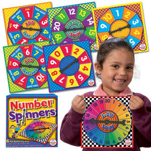 Clearance: 6 Number Spinners