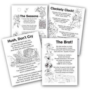 Blends: Blend Poems Black Line