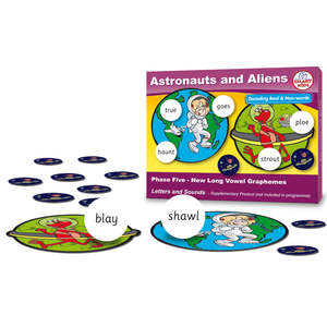 Vowel Phonemes: Astronauts and Aliens Phase 5 Long Vowels