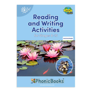 Decodable Books: Dandelion World Extras Stages 8-15 Activities