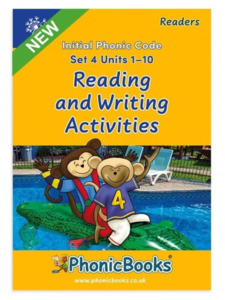 Decodable Books: Dandelion Readers Units 1-10 - Set 4 Activity Book