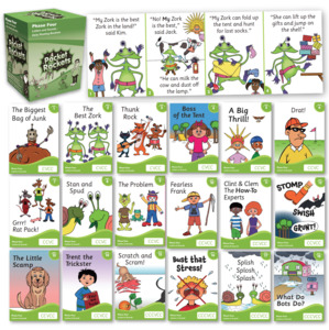 Phase 4 Decodable Books: Pocket Rockets Phase 4