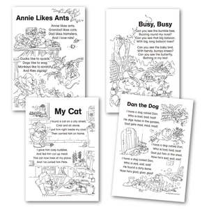 Smart Phonics Books: Alphabet Poems Black Line