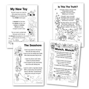 Digraph Poems Black Line