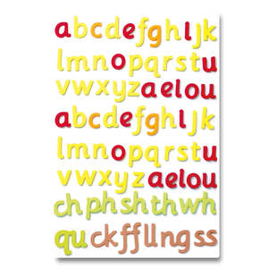 Magnetic Letters (dyslexia friendly)