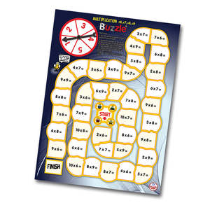 Multiplication x 6,7,8,9 Buzzle