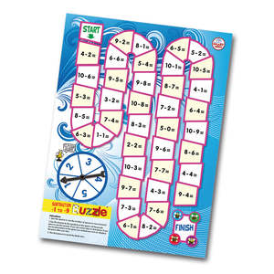 Calculation: Subtraction 1 to 10 Buzzle