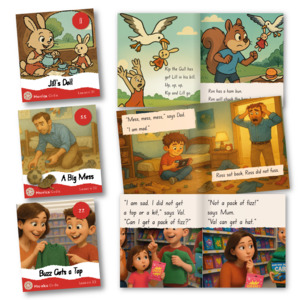 Products: Phonics Code Books 30-42