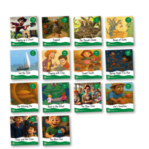 Products: Phonics Code Sapling Series 1: Books 52-65