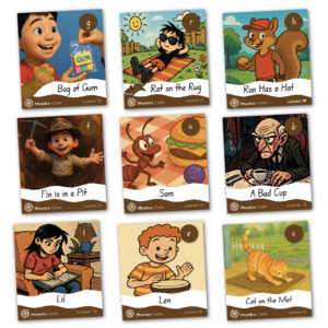 Phonics Code Seed Series 2: Books 10-18