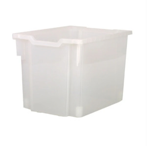 Clearance Te Reo Maori: Gratnells F3 Jumbo Tray Translucent