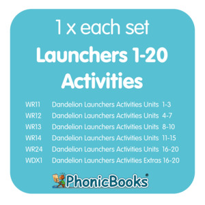 Dandelion Launchers Activities Bundle
