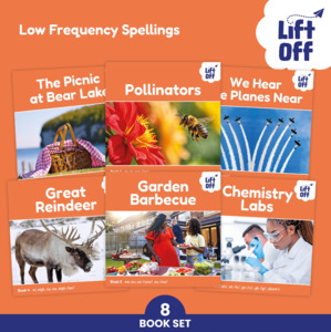 Decodable Books: Lift Off Readers - Low Frequency Spellings