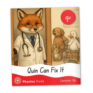 Decodable Book 36 - qu says /k-w/