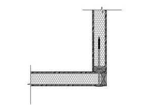Products: Thermal Bridge Report - Internal Corner Detail - 115 Wall Panel (SIPs) Smart Living Spaces - Smart Living Spaces Architecture