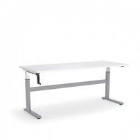 Self Adjust Height Desk Cubit 1800 x 800 - ADJUSTABLE HEIGHT DESKING