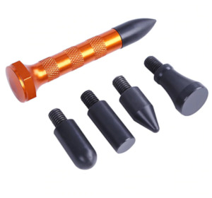 Paintless Dent Repair Pen Flattening Tool With Rubber Ends