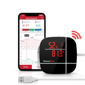 Smart Home Thermometer ThermoPro TP90 Wireless Thermometer
