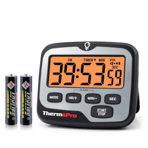 Meat Thermometers: ThermoPro TM01 Digital Timer with Countdown Touchable Backlit