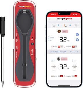 Meat Thermometers: ThermoPro TempSpike TP960 Wireless Meat Thermometer Up To 150m Remote Bluetooth Range
