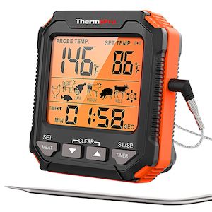 ThermoPro TP716 Digital Meat Thermometer | High-Precision Probe & Timer for Oven&hellip;