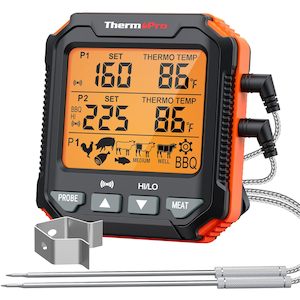 Sale: ThermoPro TP717 Digital Meat Thermometer with Dual Probes for BBQ, Oven, Smoker, and Cooking