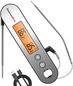Instant Read Meat Thermometers Nz: Meat Thermometer ThermoPro TP610 Dual Probe Instant Read 2 in 1